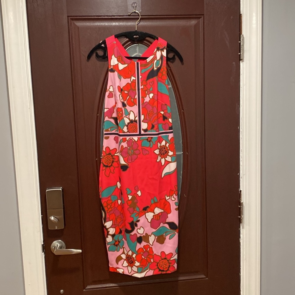 NWT TED BAKER LONDON MARLOW Floral Print Sheath Dress - Picture 3 of 10